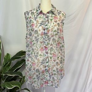 H&M sleeveless blouse